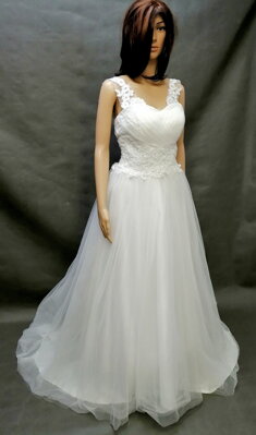 Svatební šaty .8151-půjčení velikost 38-42.